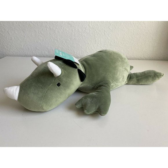 Pillowfort Bedding Triceratops Dinosaur Weighted Plush Throw Pillow